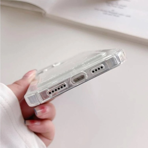 ⚠️Clearance🫧iPhone 12 Pro Max Cute Smiley Face iPhone Case With Card Slot - Picture 4 of 4